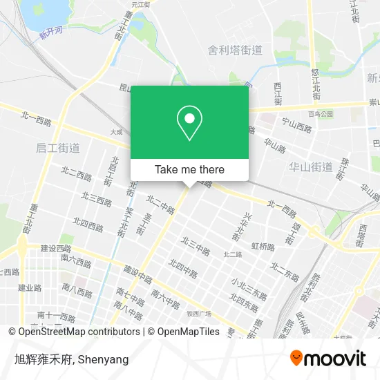 旭辉雍禾府 map