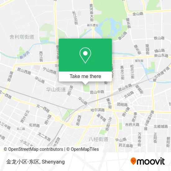 金龙小区-东区 map