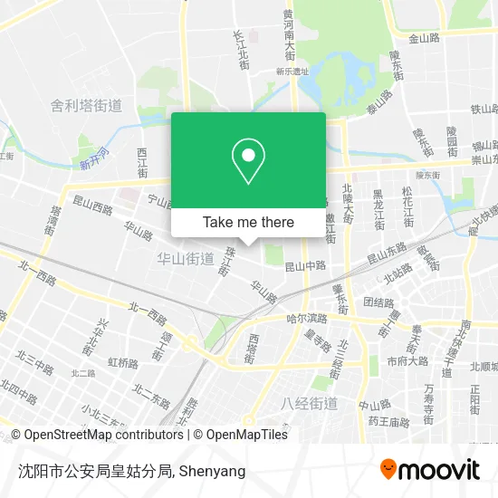 沈阳市公安局皇姑分局 map