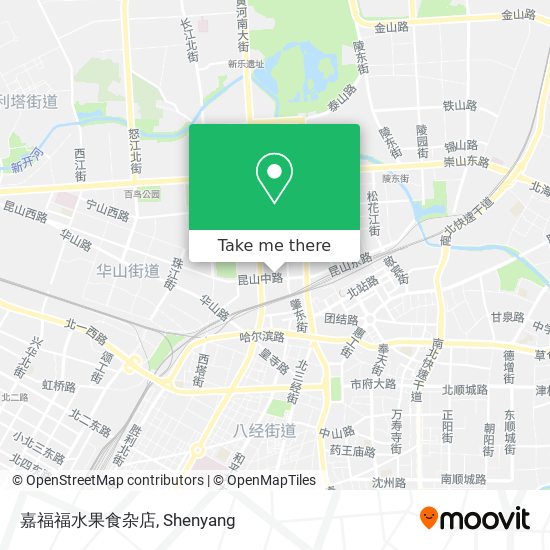 嘉福福水果食杂店 map