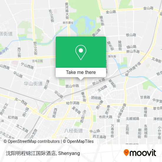 沈阳明程锦江国际酒店 map
