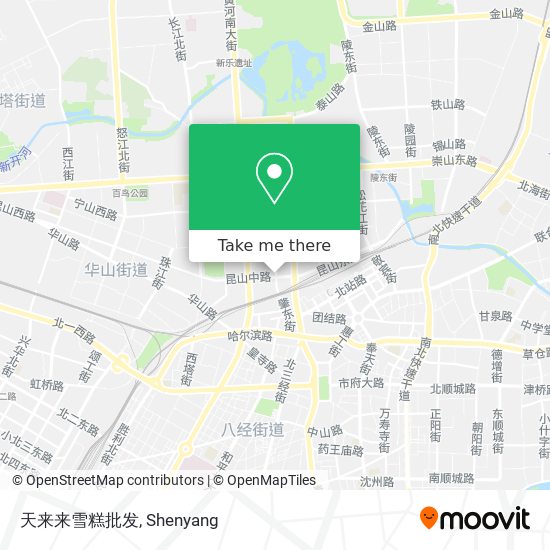 天来来雪糕批发 map