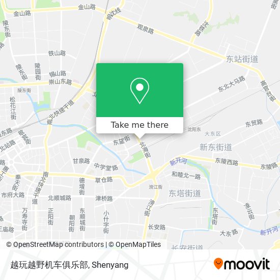 越玩越野机车俱乐部 map