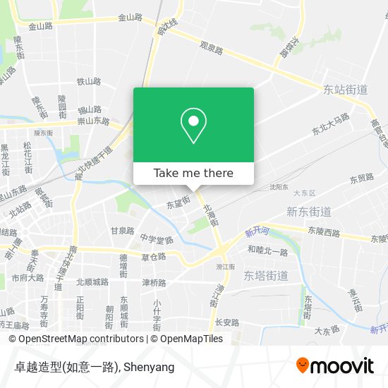 卓越造型(如意一路) map