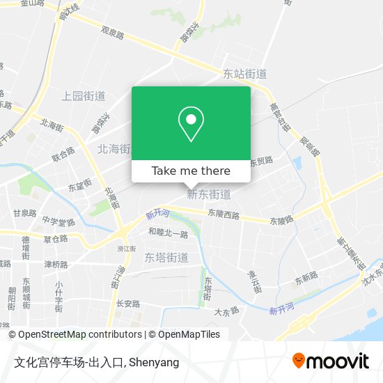 文化宫停车场-出入口 map