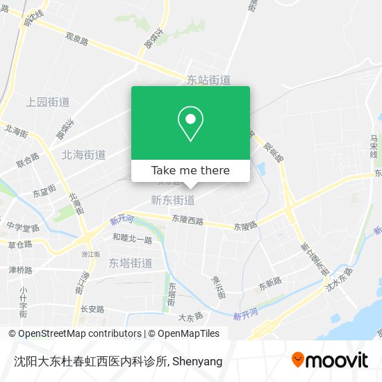 沈阳大东杜春虹西医内科诊所 map