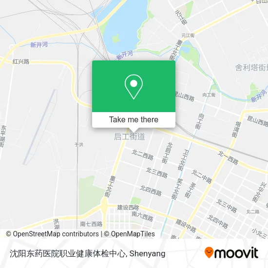沈阳东药医院职业健康体检中心 map