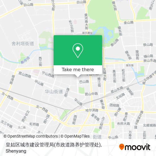 皇姑区城市建设管理局(市政道路养护管理处) map