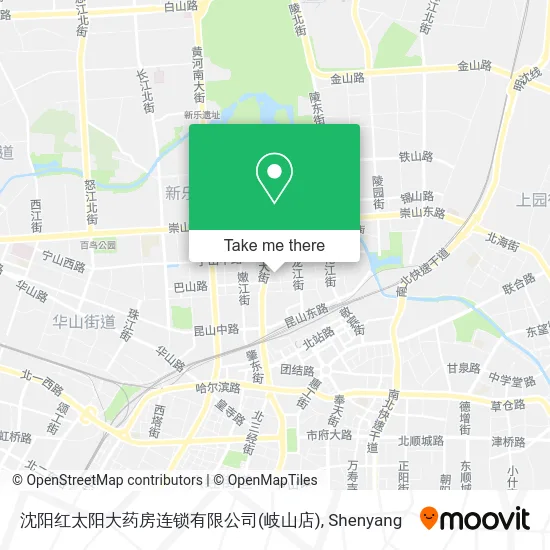 沈阳红太阳大药房连锁有限公司(岐山店) map