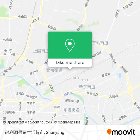 融利源果蔬生活超市 map