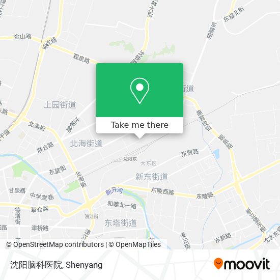 沈阳脑科医院 map