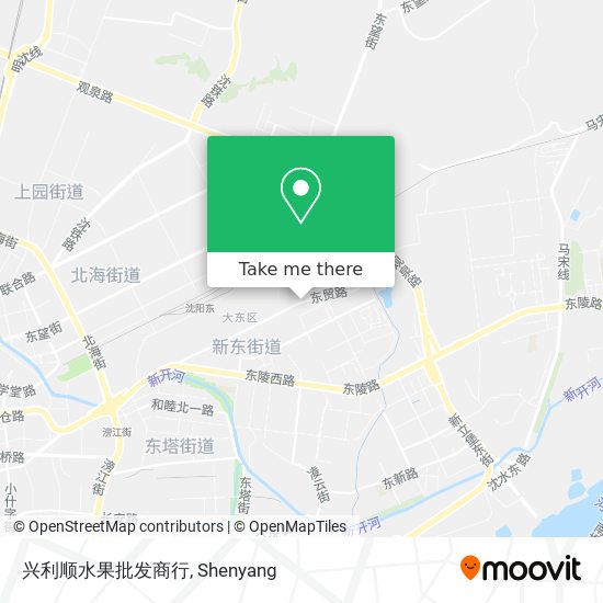 兴利顺水果批发商行 map