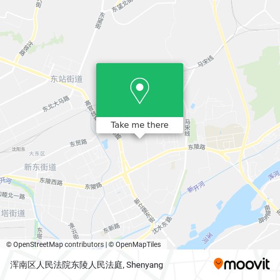 浑南区人民法院东陵人民法庭 map