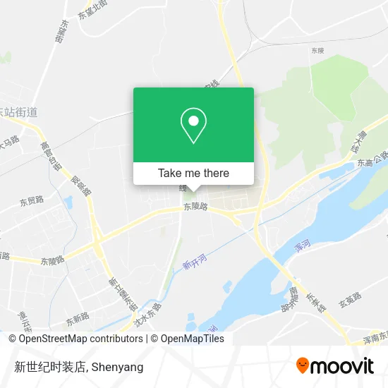 新世纪时装店 map