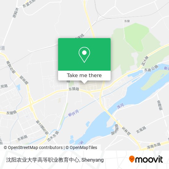 沈阳农业大学高等职业教育中心 map
