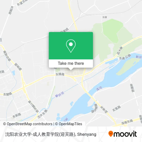 沈阳农业大学-成人教育学院(迎宾路) map