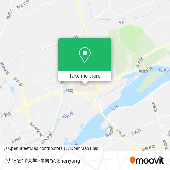 沈阳农业大学-体育馆 map