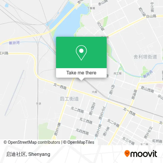 启迪社区 map