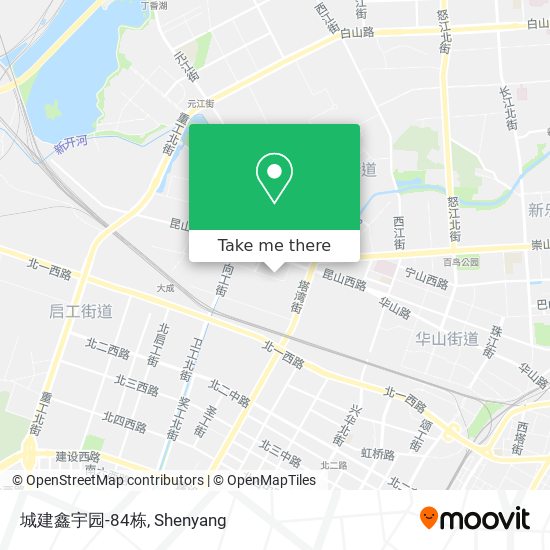 城建鑫宇园-84栋 map