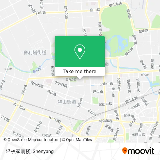 轻校家属楼 map