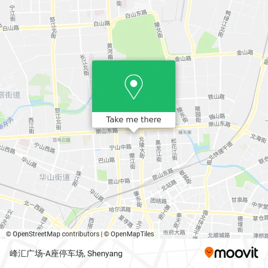 峰汇广场-A座停车场 map