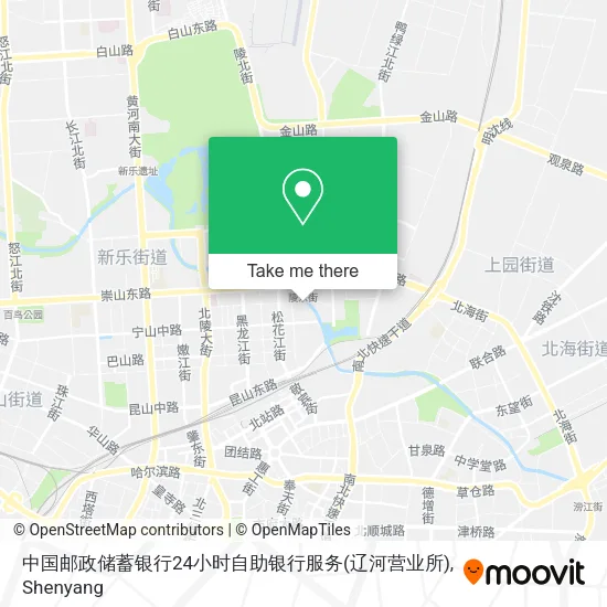 中国邮政储蓄银行24小时自助银行服务(辽河营业所) map
