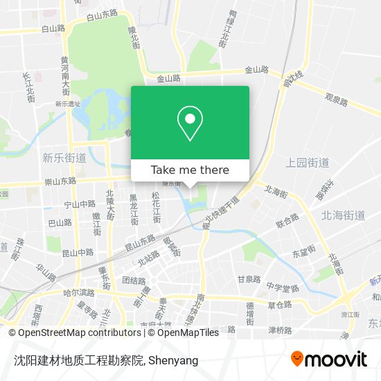 沈阳建材地质工程勘察院 map