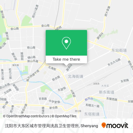 沈阳市大东区城市管理局洮昌卫生管理所 map