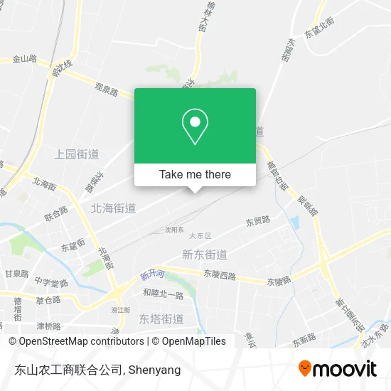 东山农工商联合公司 map