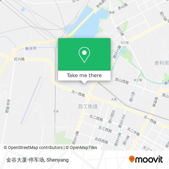 金谷大厦-停车场 map