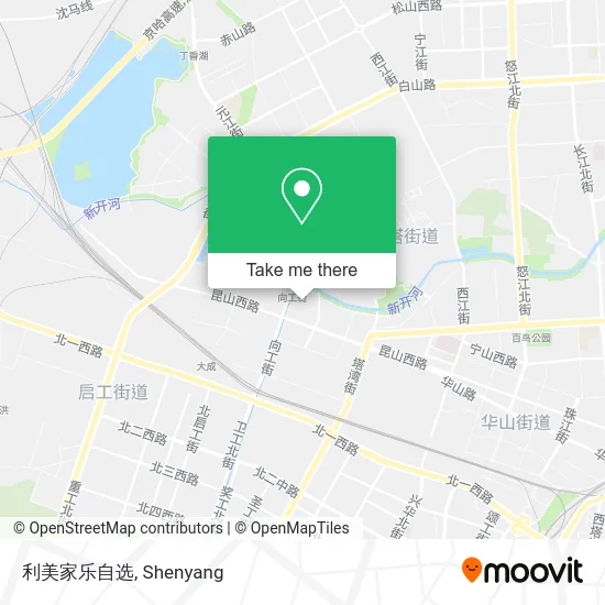 利美家乐自选 map