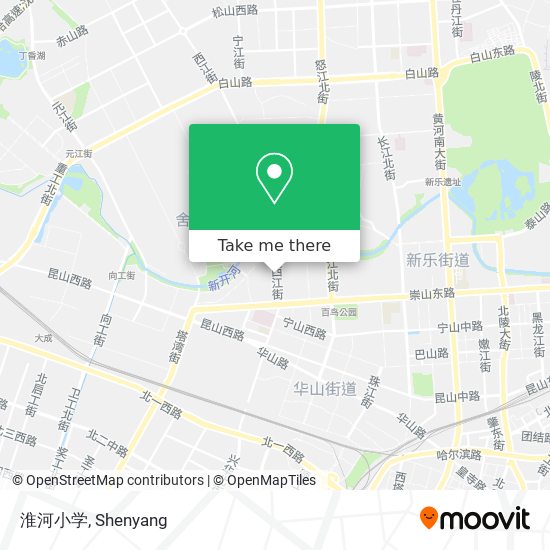 淮河小学 map