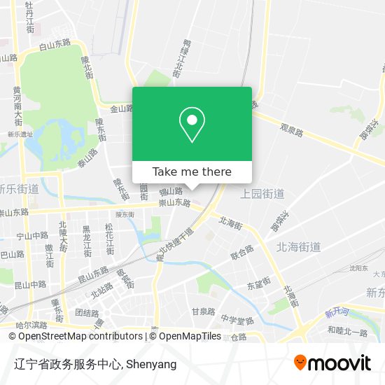 辽宁省政务服务中心 map