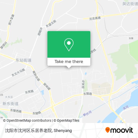 沈阳市沈河区乐居养老院 map