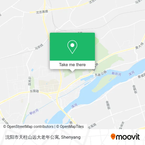 沈阳市天柱山远大老年公寓 map