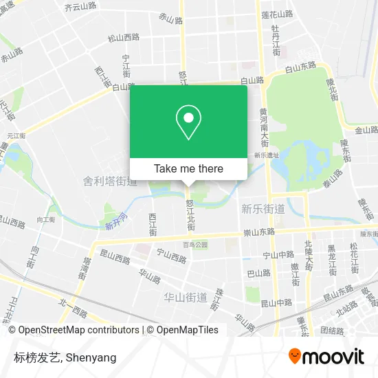 标榜发艺 map
