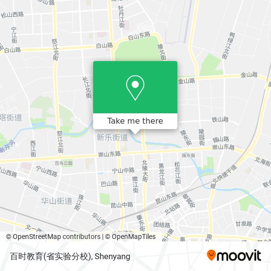百时教育(省实验分校) map