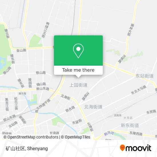 矿山社区 map