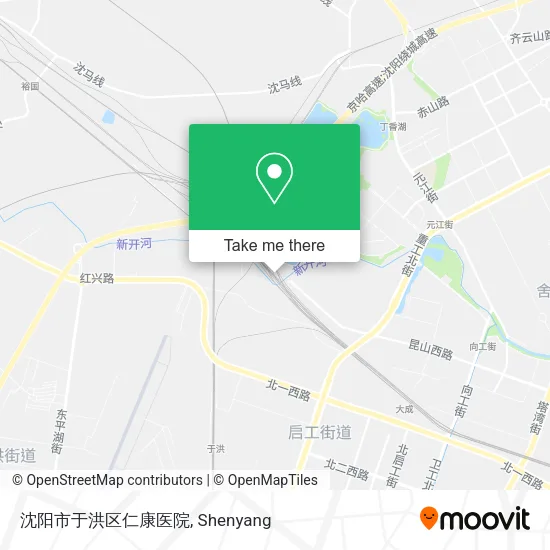 沈阳市于洪区仁康医院 map