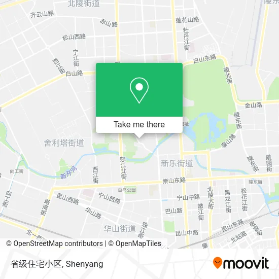 省级住宅小区 map