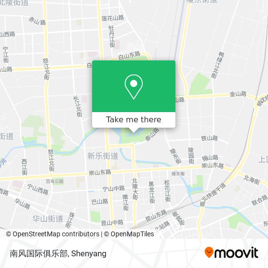南风国际俱乐部 map