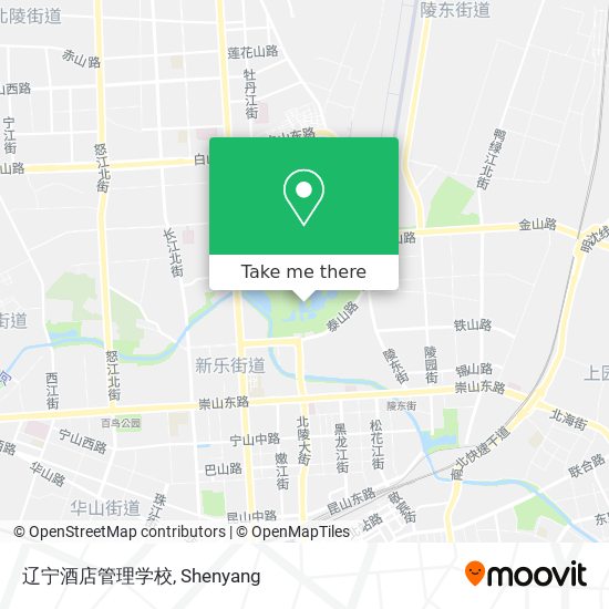 辽宁酒店管理学校 map