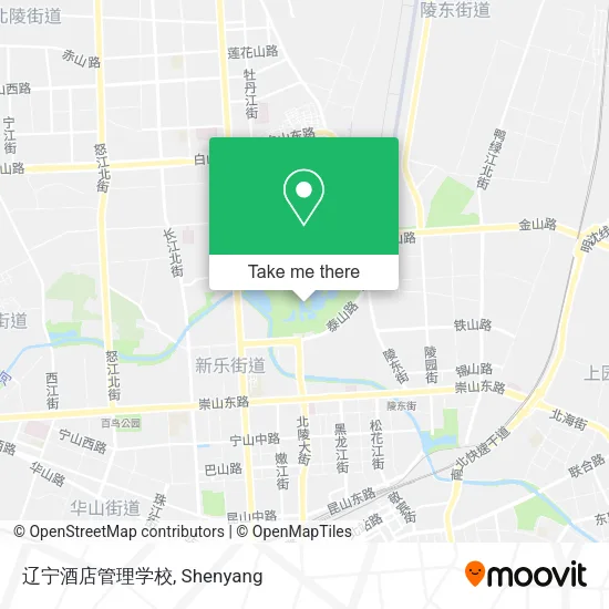 辽宁酒店管理学校 map