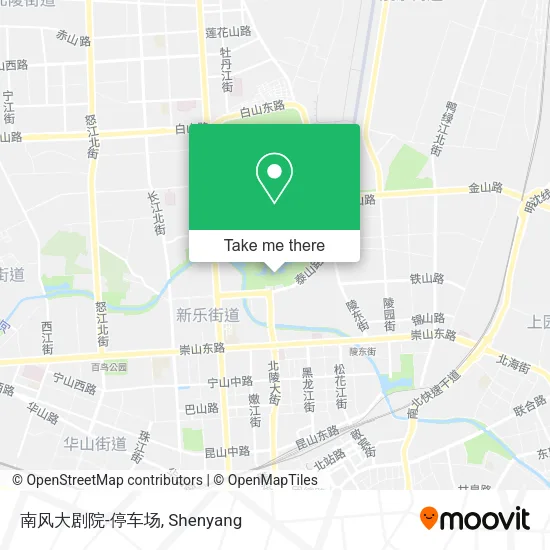 南风大剧院-停车场 map