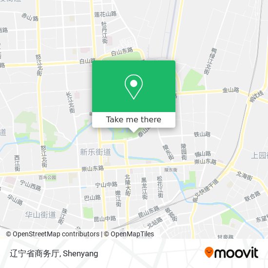 辽宁省商务厅 map