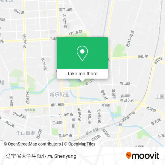 辽宁省大学生就业局 map
