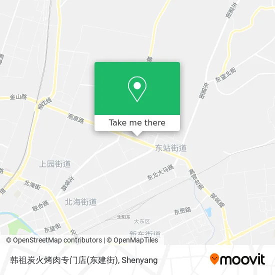 韩祖炭火烤肉专门店(东建街) map
