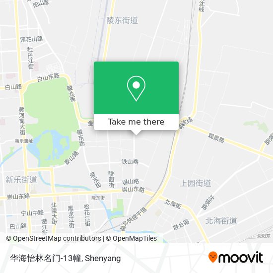 华海怡林名门-13幢 map