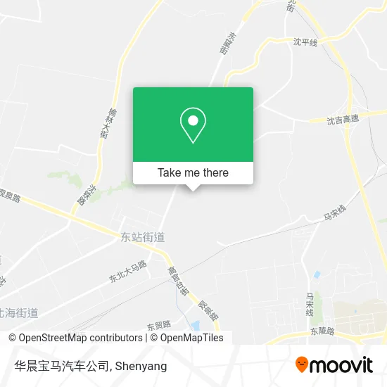 华晨宝马汽车公司 map