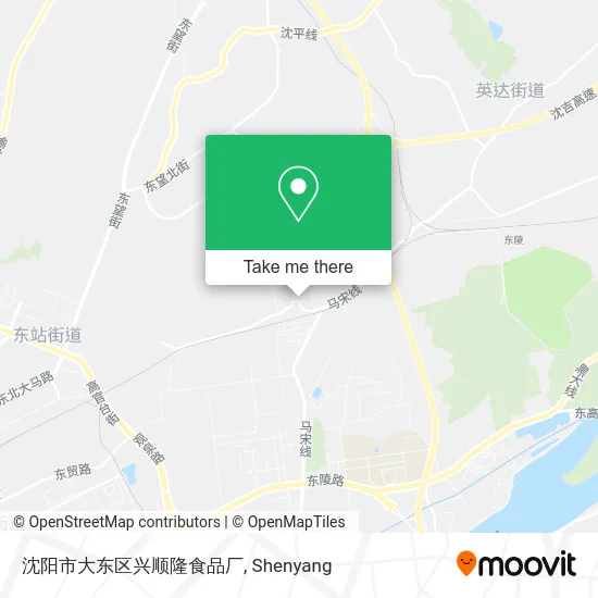 沈阳市大东区兴顺隆食品厂 map